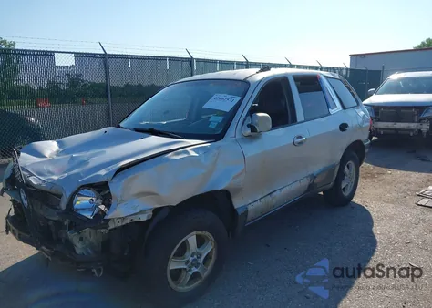 2004 Hyundai Santa Fe Gls/Lx из США, поврежденный, VIN KM8SC13E84U746977